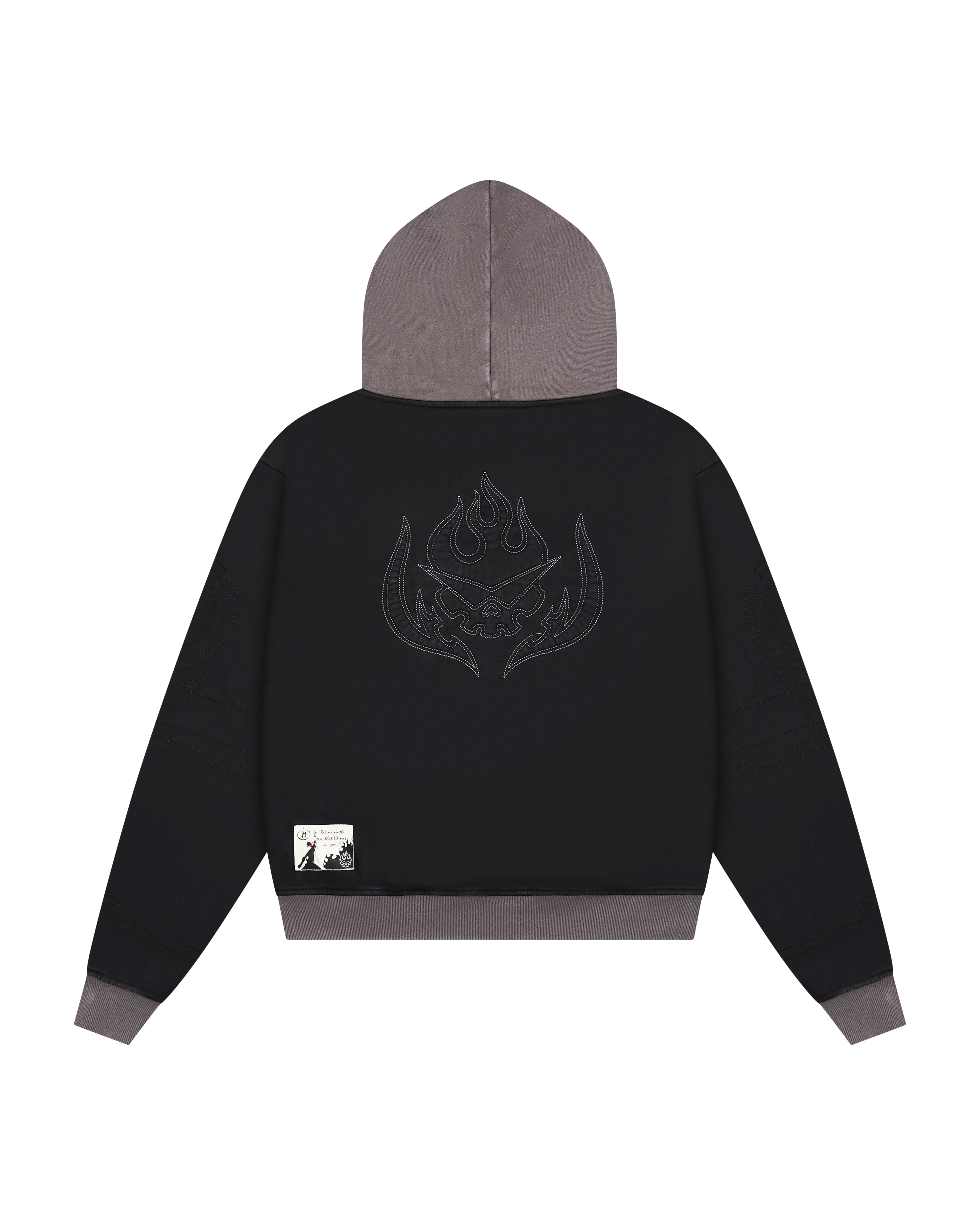 black Kamina subtle character hoodie Gurren Lagann
