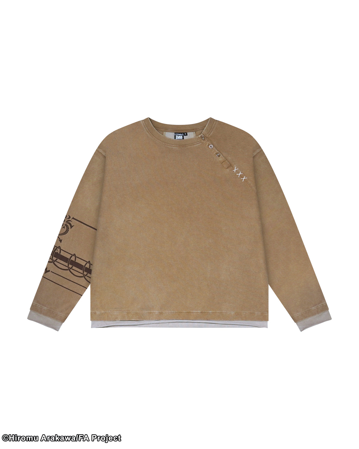 Fullmetal Alchemist Scar Asymmetrical Henley