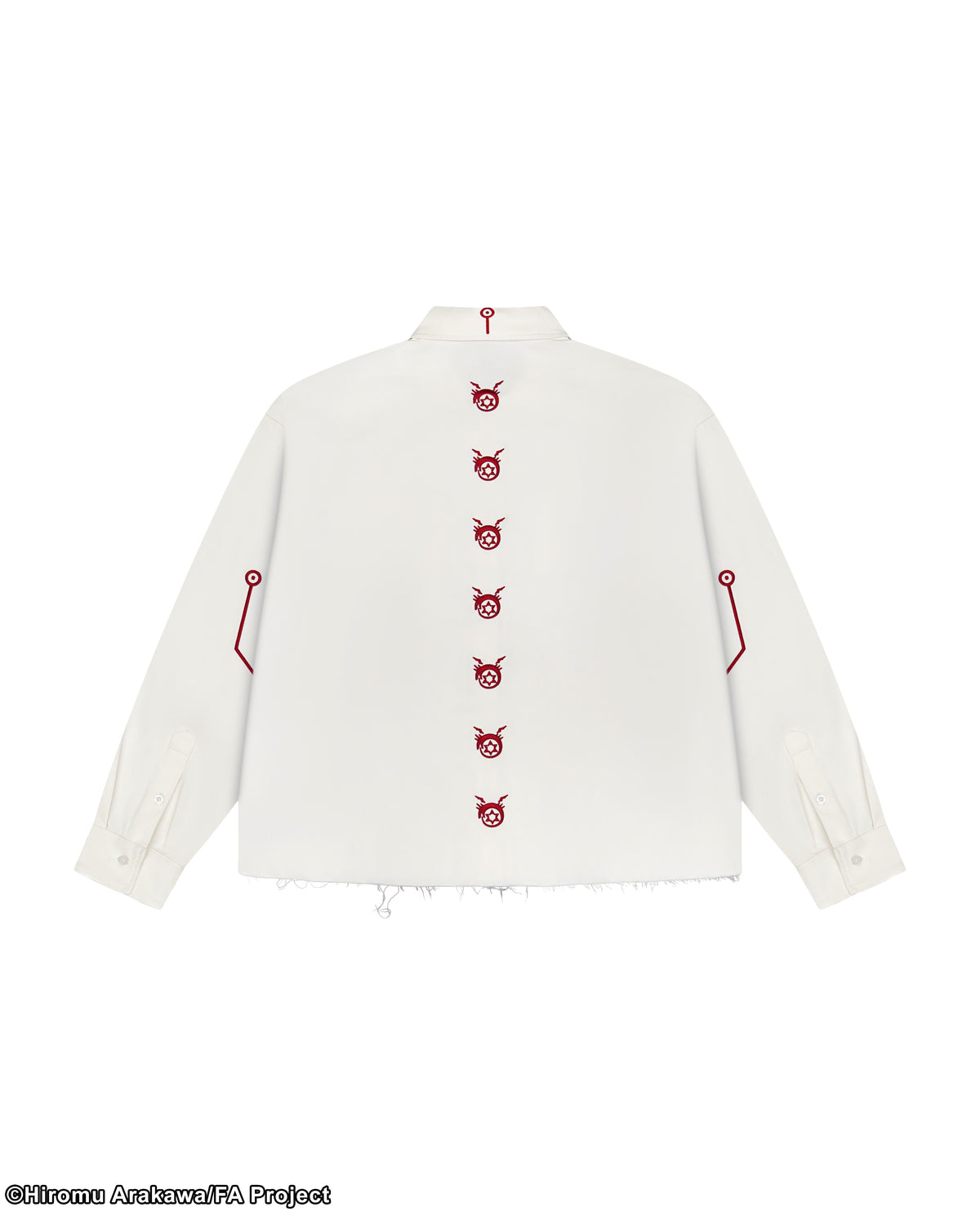 Fullmetal Alchemist 7 Sins button up tee