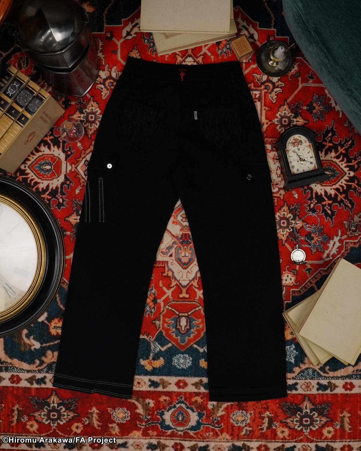 FMAB Ed deconstructed cargo pants