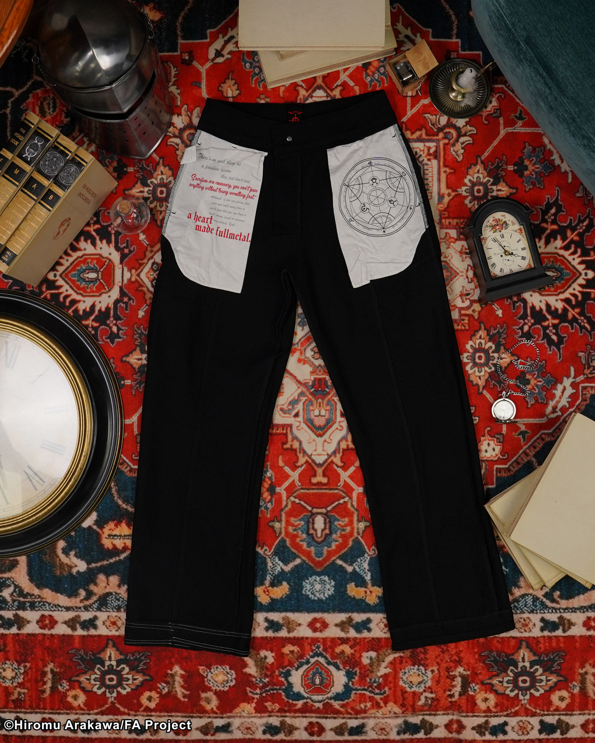 FMAB Ed deconstructed cargo pants