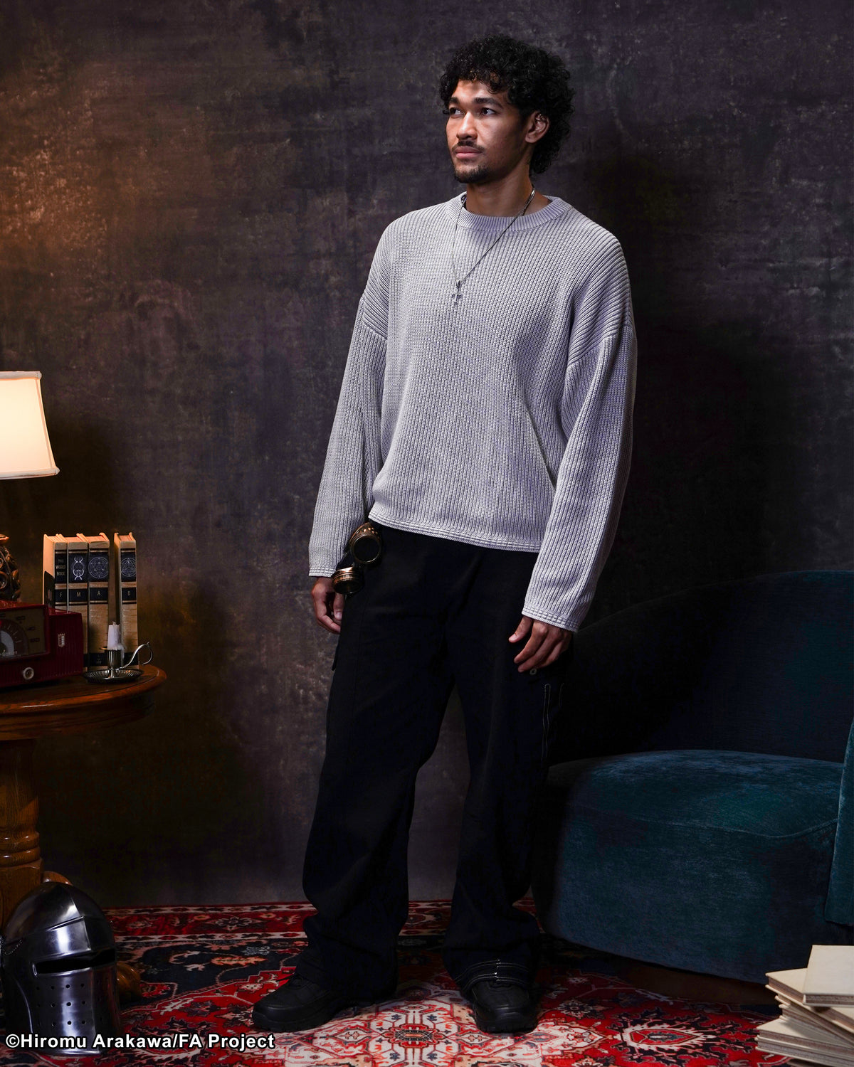 Fullmetal Alchemist Brotherhood Al's cable knit sweater