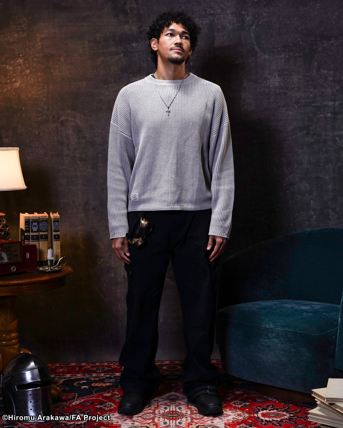 Fullmetal Alchemist Brotherhood Al's cable knit sweater