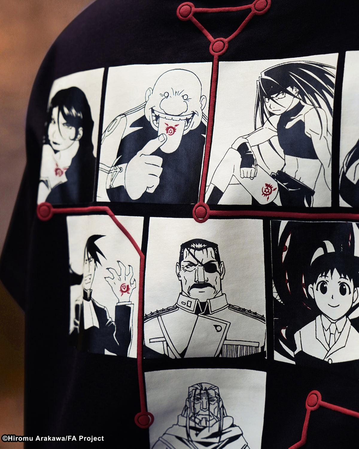 FMAB Homunculi patches tee