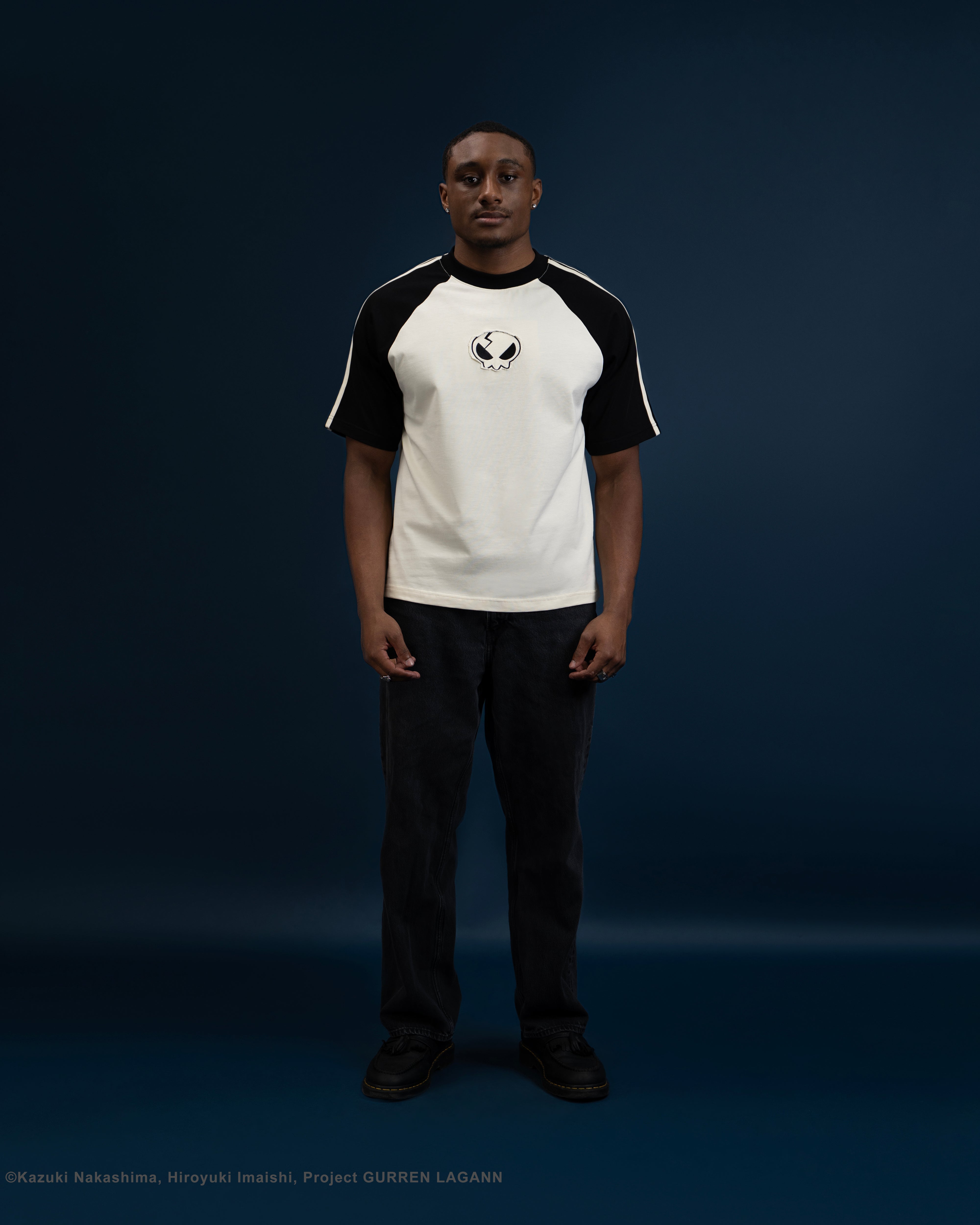 Off white raglan tee Yoko Gurren Lagann