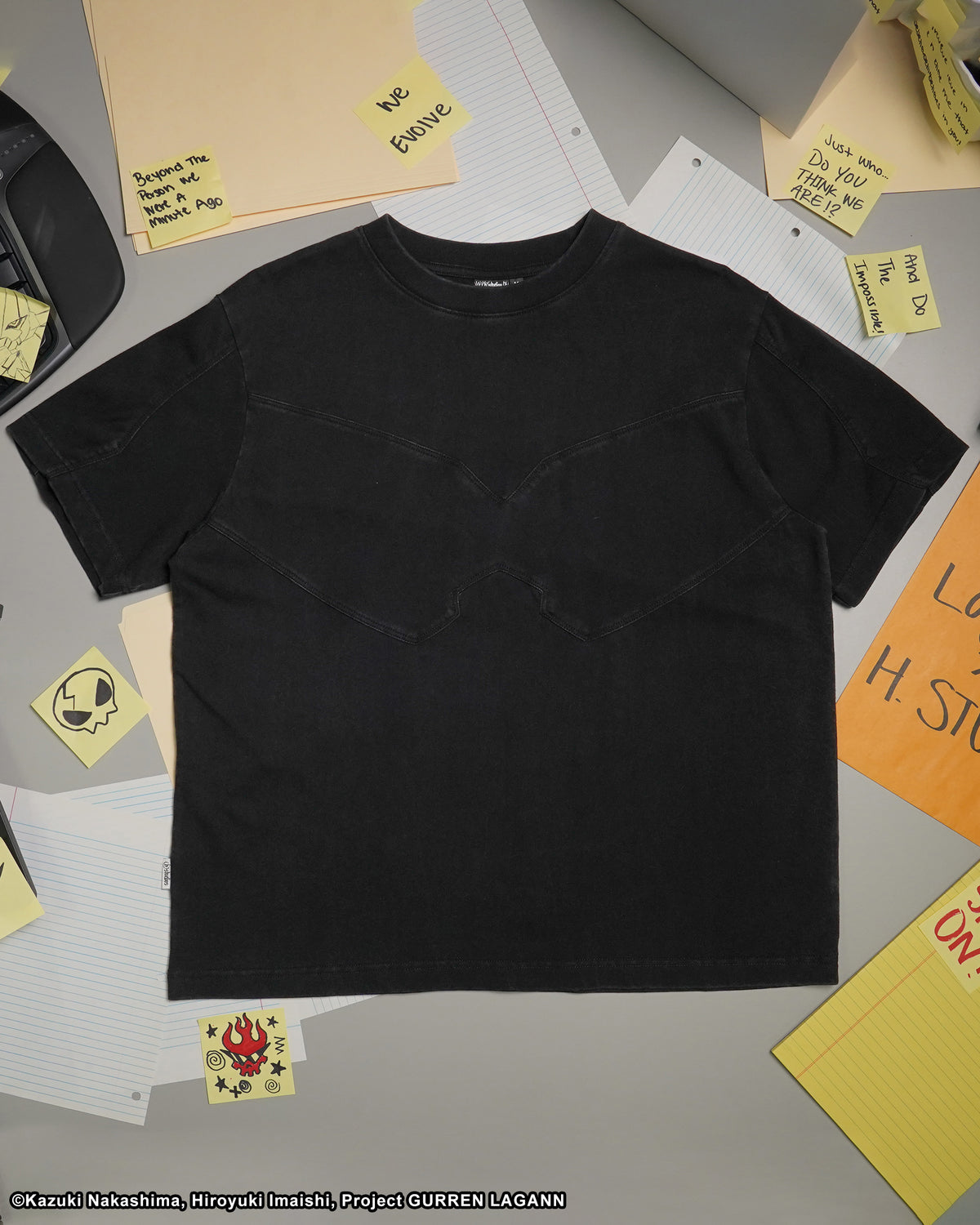 GURREN LAGANN KAMINA BLACK TEE
