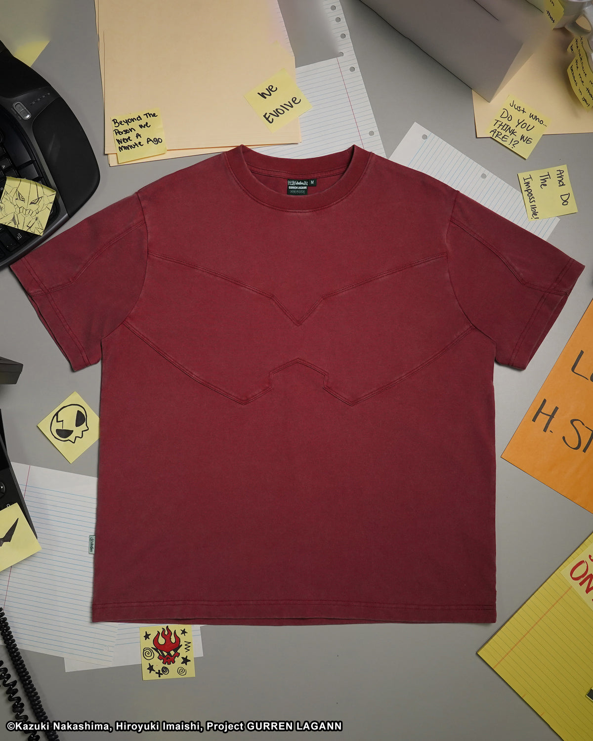 KAMINA GURREN LAGANN RED TEE