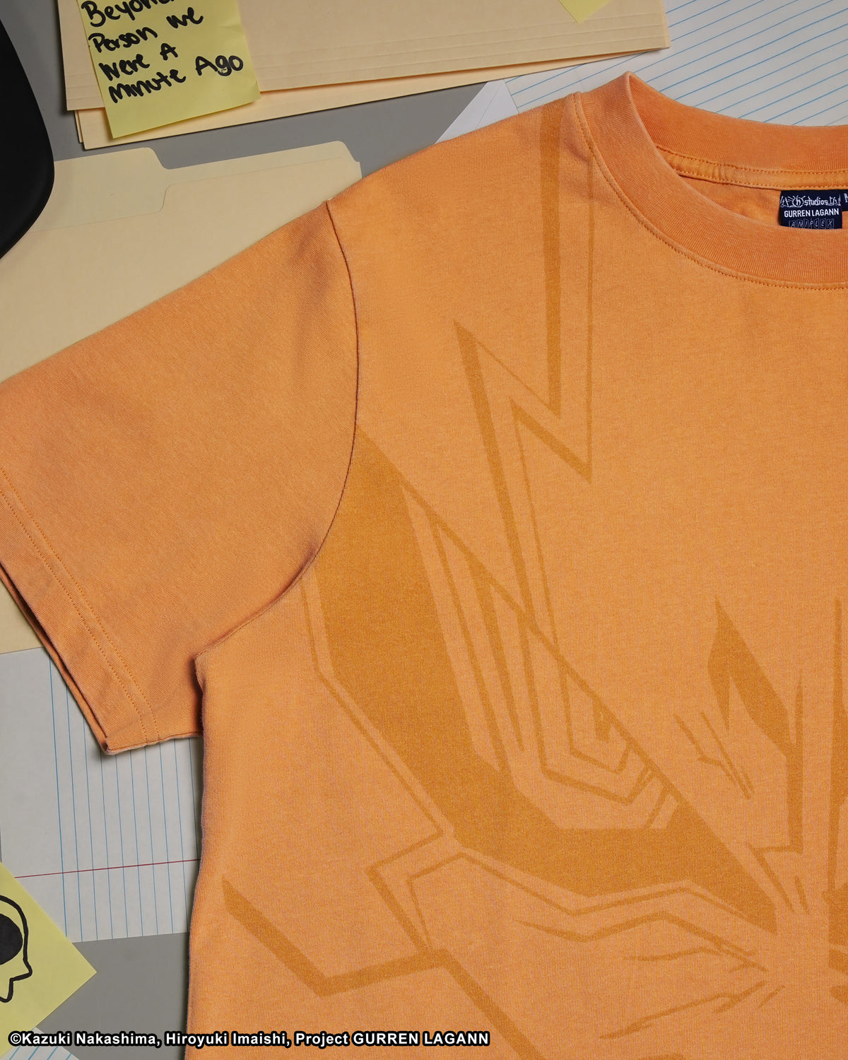GURREN LAGANN KING KITTAN TEE MUSTARD