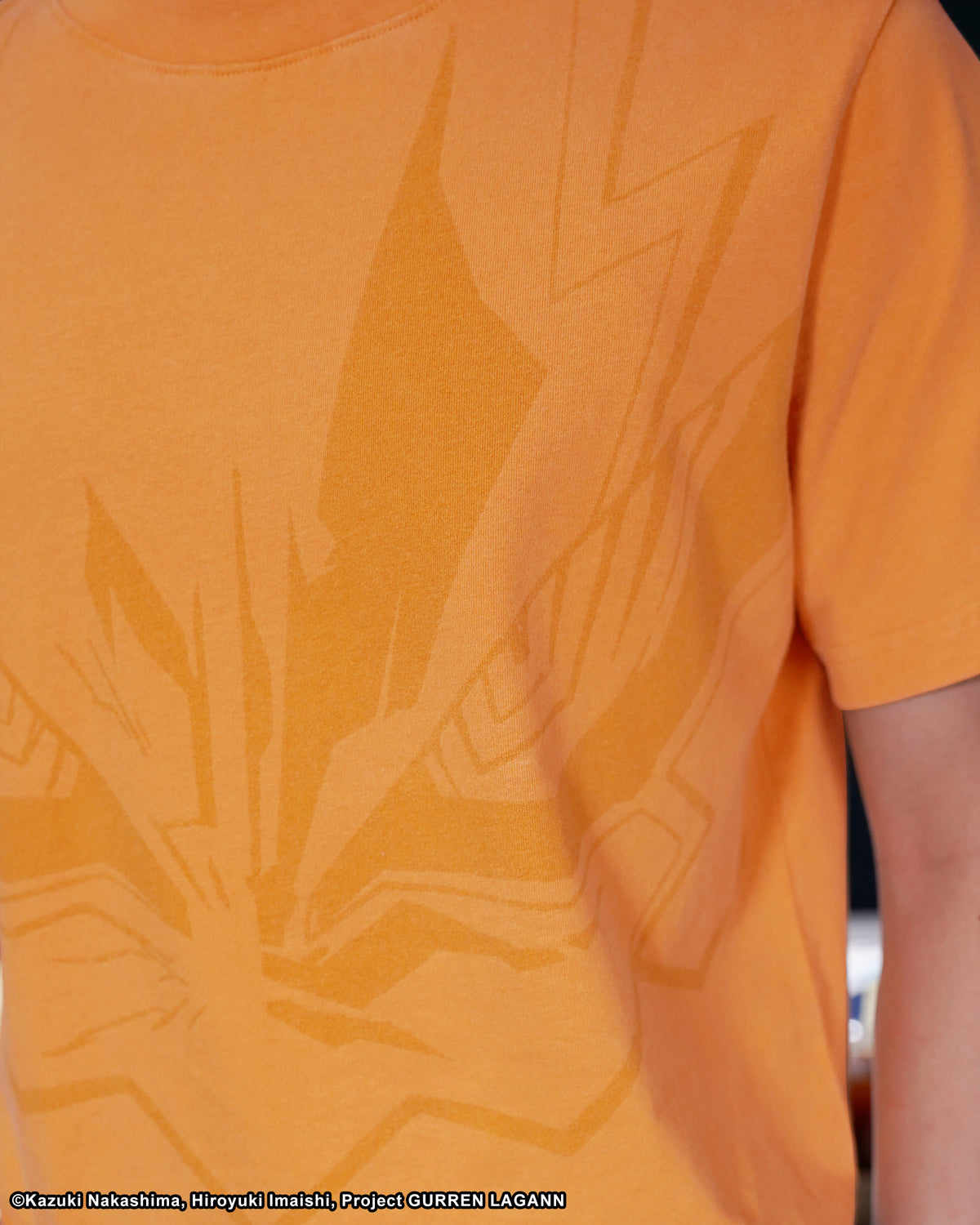 GURREN LAGANN KING KITTAN TEE MUSTARD