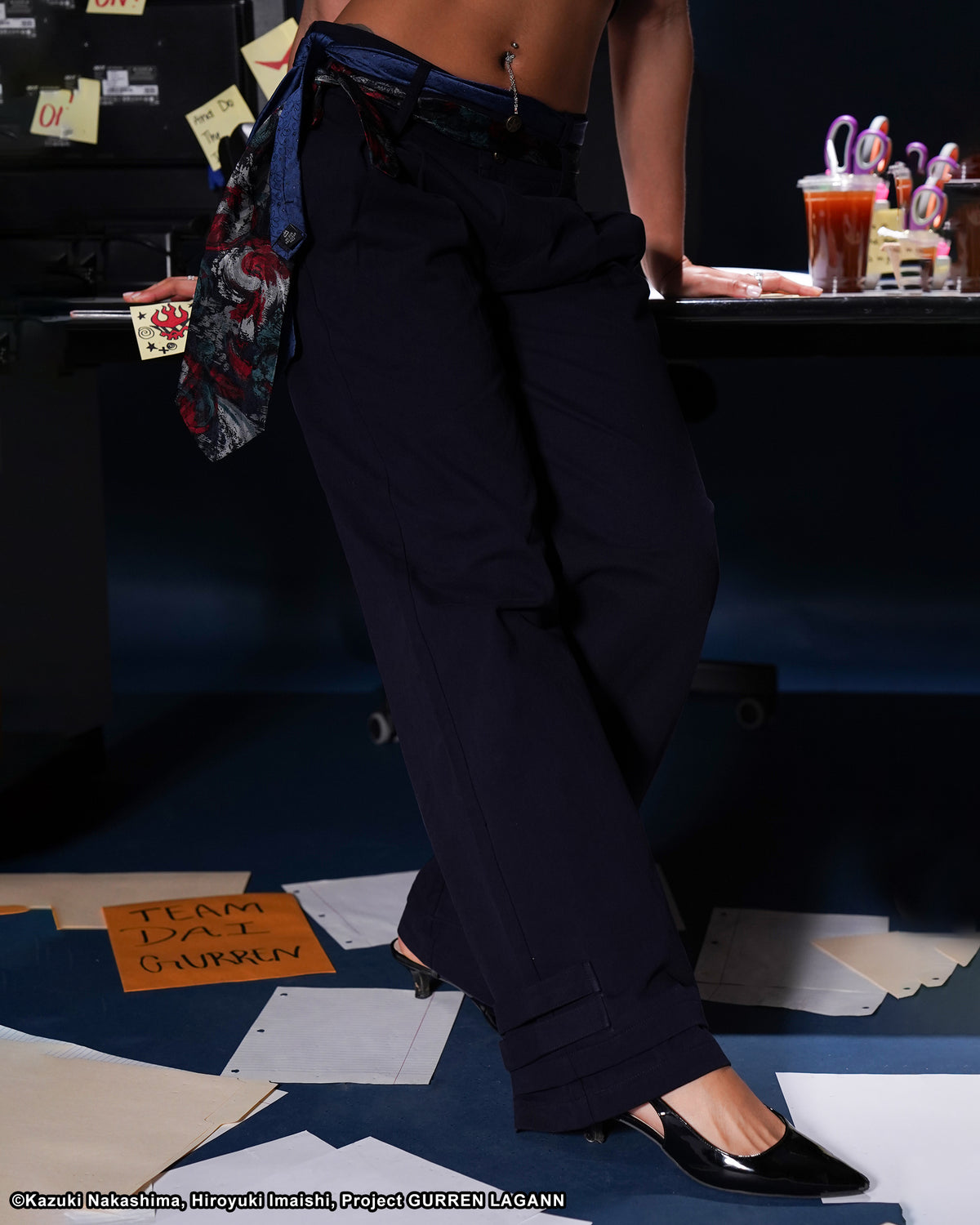 GURREN LAGANN SIMON BOTTOMS TROUSERS