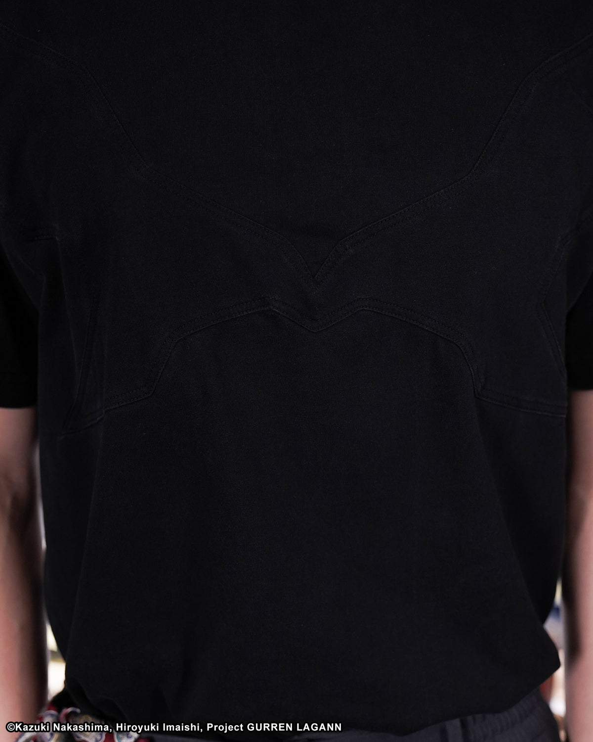 SUPER GALAXY BLACK TEE GURREN LAGANN