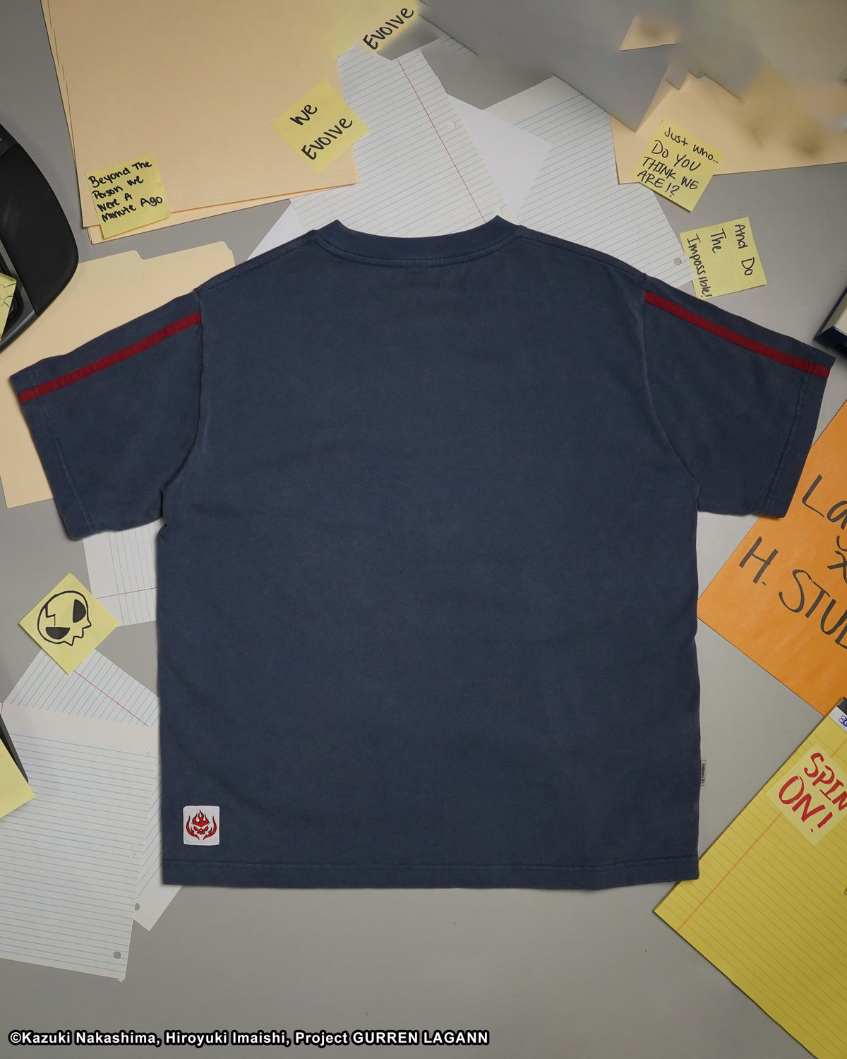 SUPER GALAXY GURREN TEE NAVY
