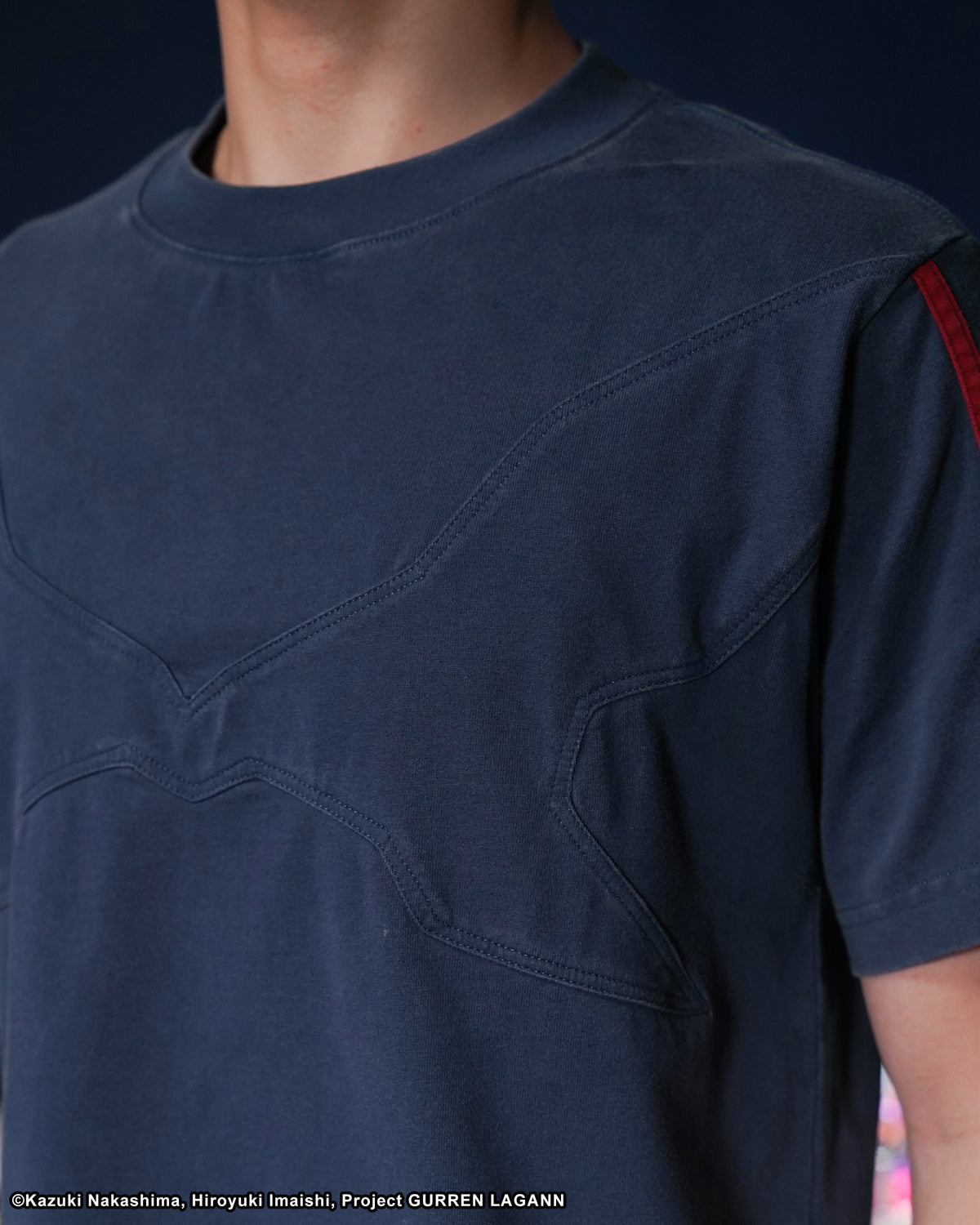 SUPER GALAXY GURREN TEE NAVY
