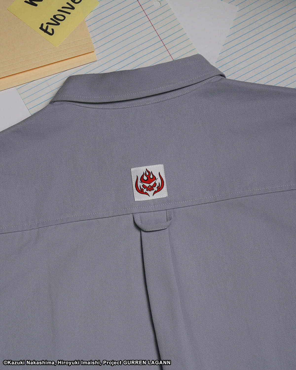 KAMINA GURREN LAGANN BUTTON UP
