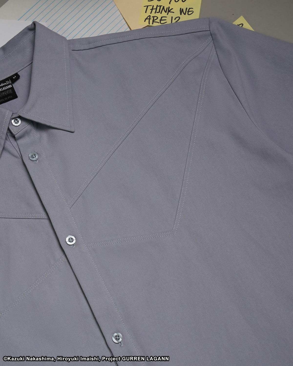 KAMINA GURREN LAGANN BUTTON UP