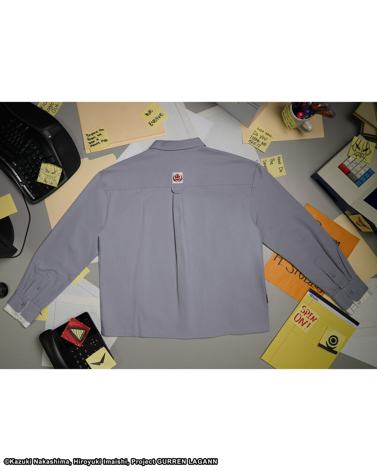 KAMINA GURREN LAGANN BUTTON UP