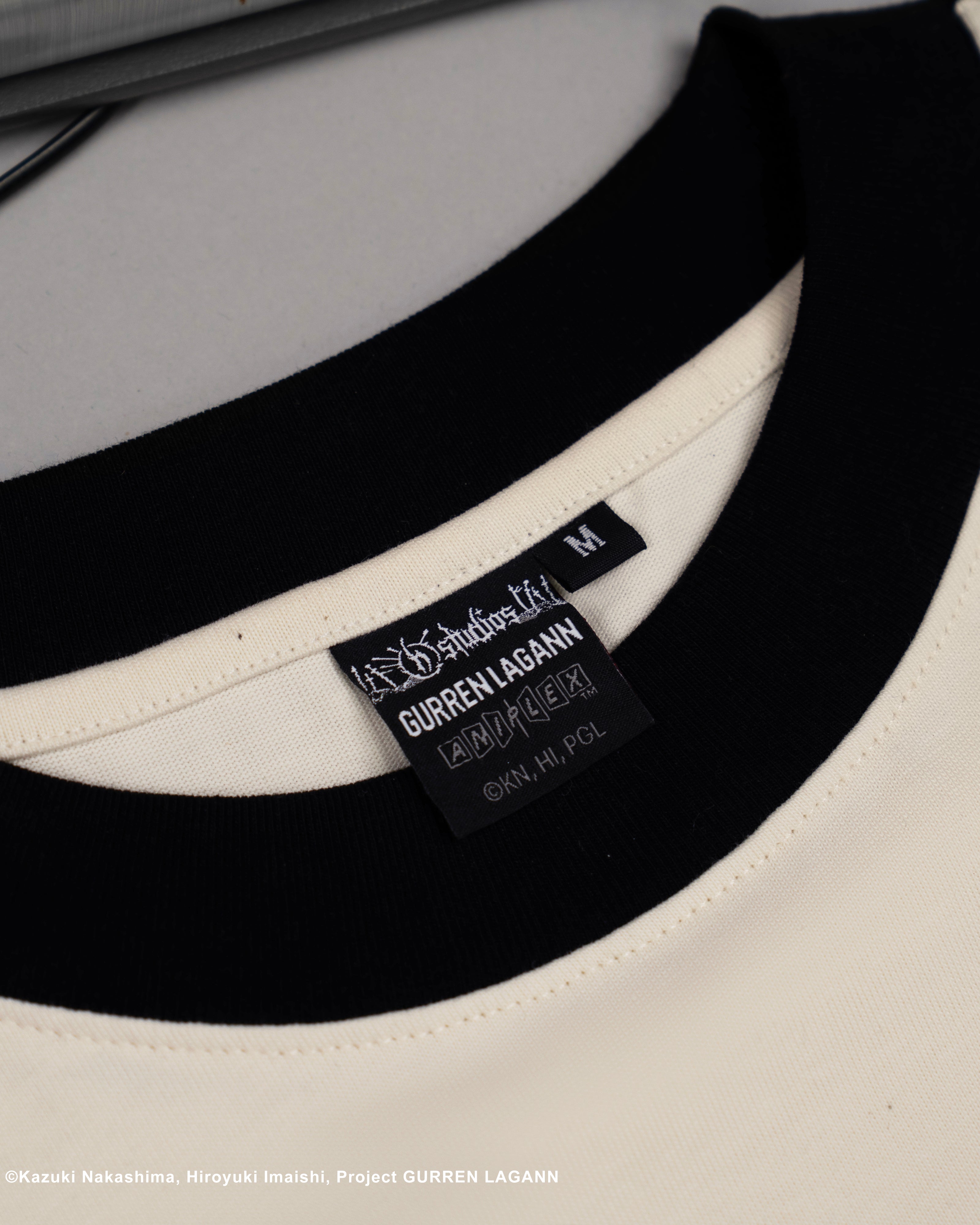 Off white raglan tee Yoko Gurren Lagann