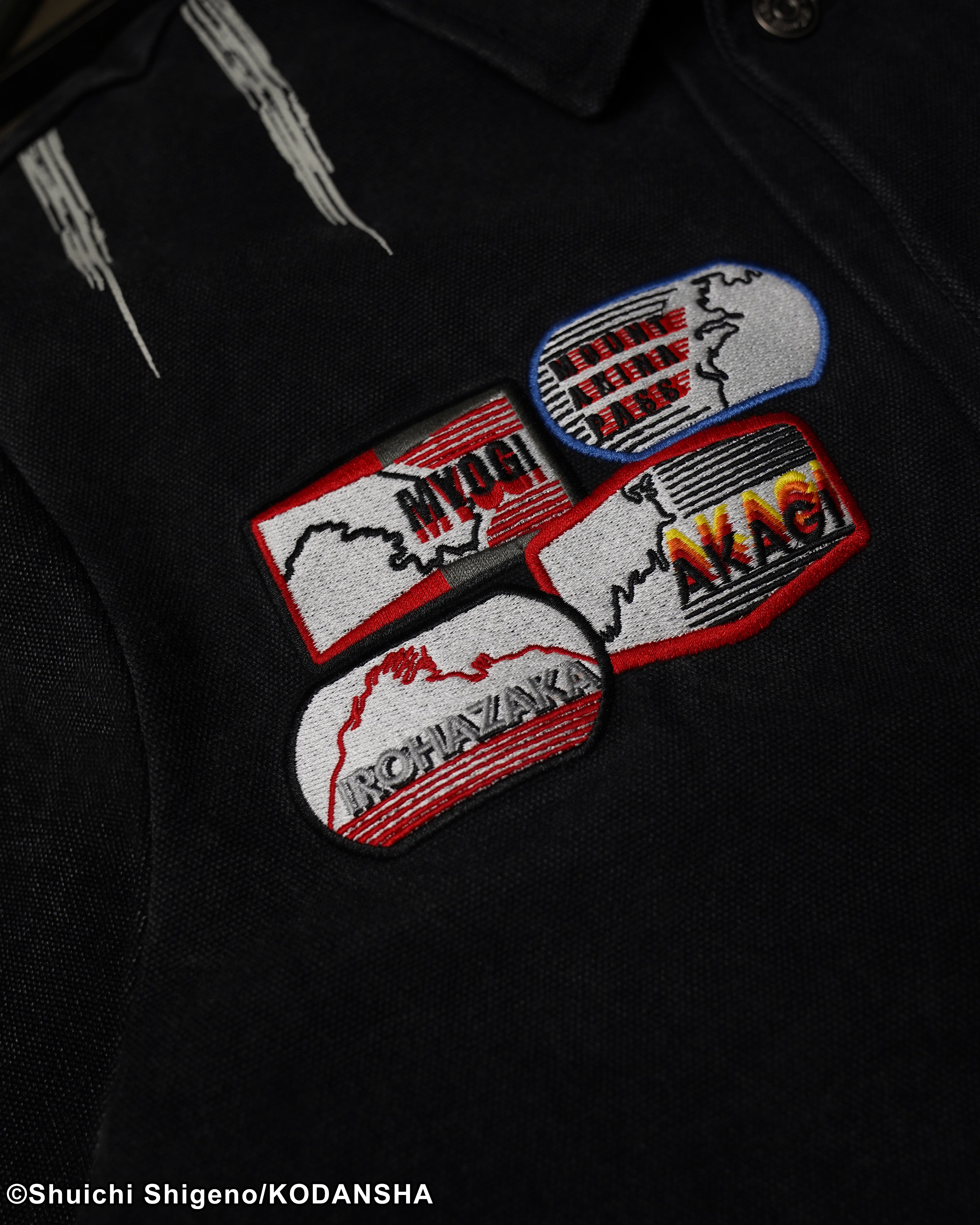 Initial D work racing cotton canvas jacket
