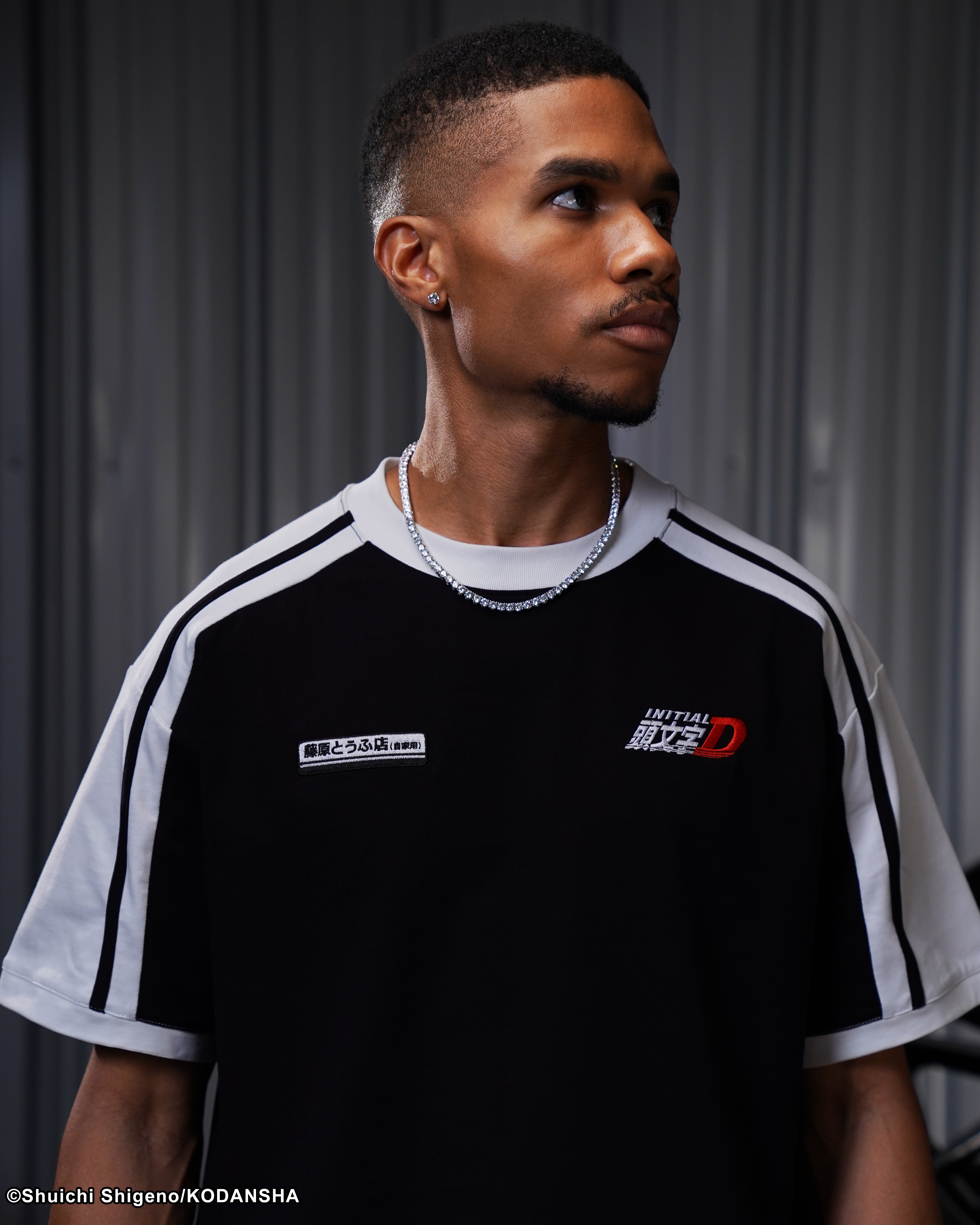 Initial D AE86 racing raglan tee