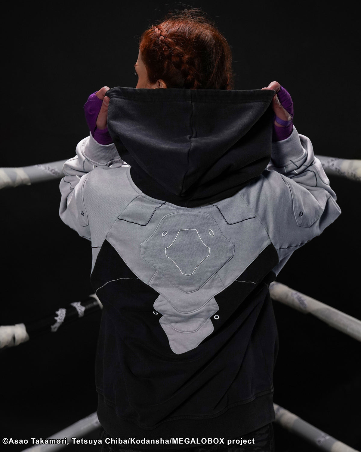 MEGALOBOX YURI PURPLE HOODIE