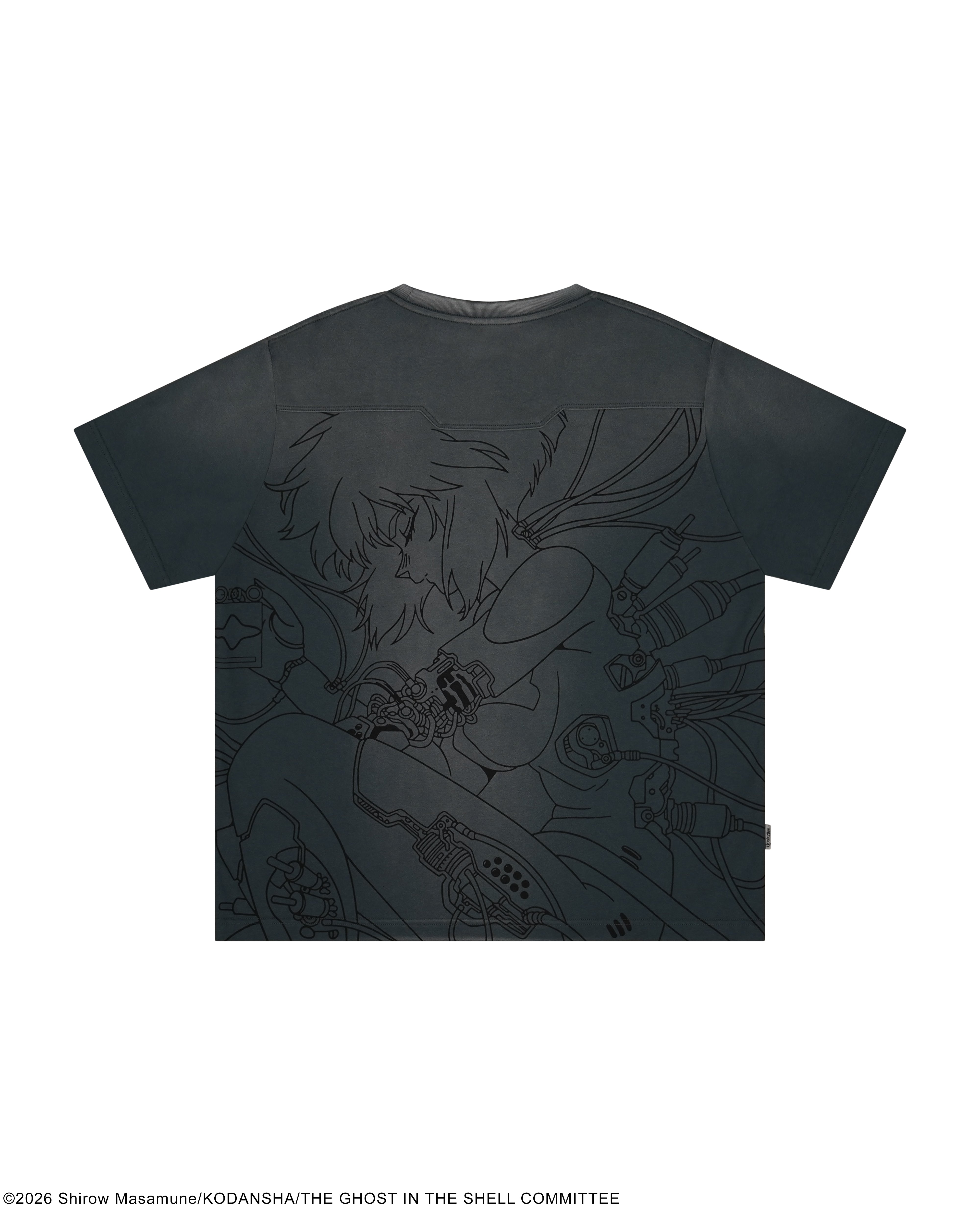 The Ghost in the Shell Motoko Kusanagi character printed tee