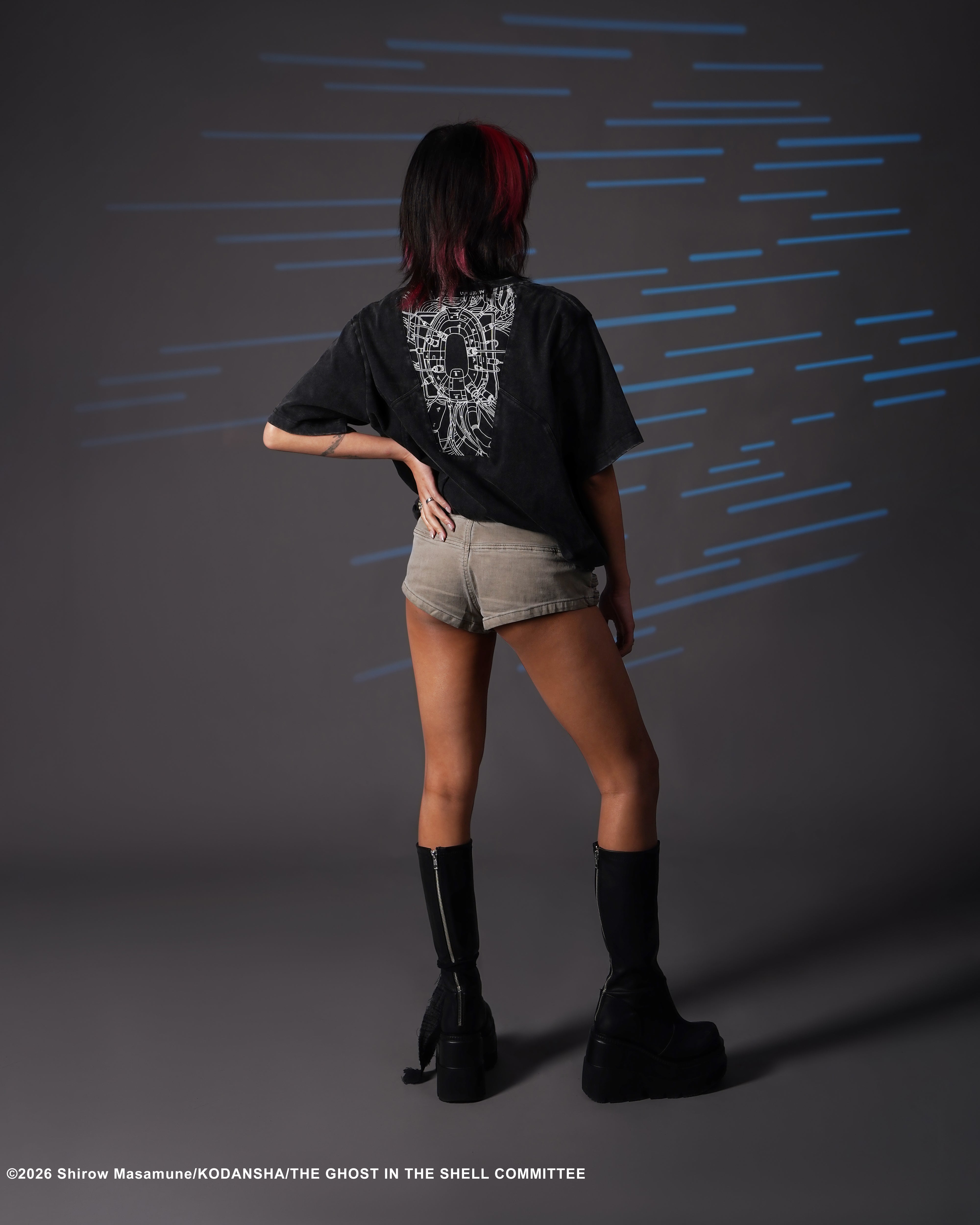 The Ghost in the Shell Kusanagi tee