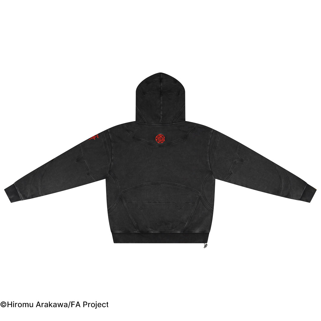 Armored Alchemist Alphonse Black Hoodie (PRE-ORDER) – Hashira Studios