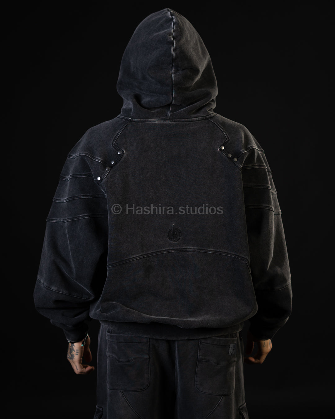 ZW X GW Zip Up Jacket With Oversized Hoodie