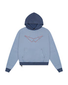light blue Kamina subtle character hoodie Gurren Lagann