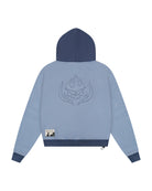 light blue Kamina subtle character hoodie Gurren Lagann