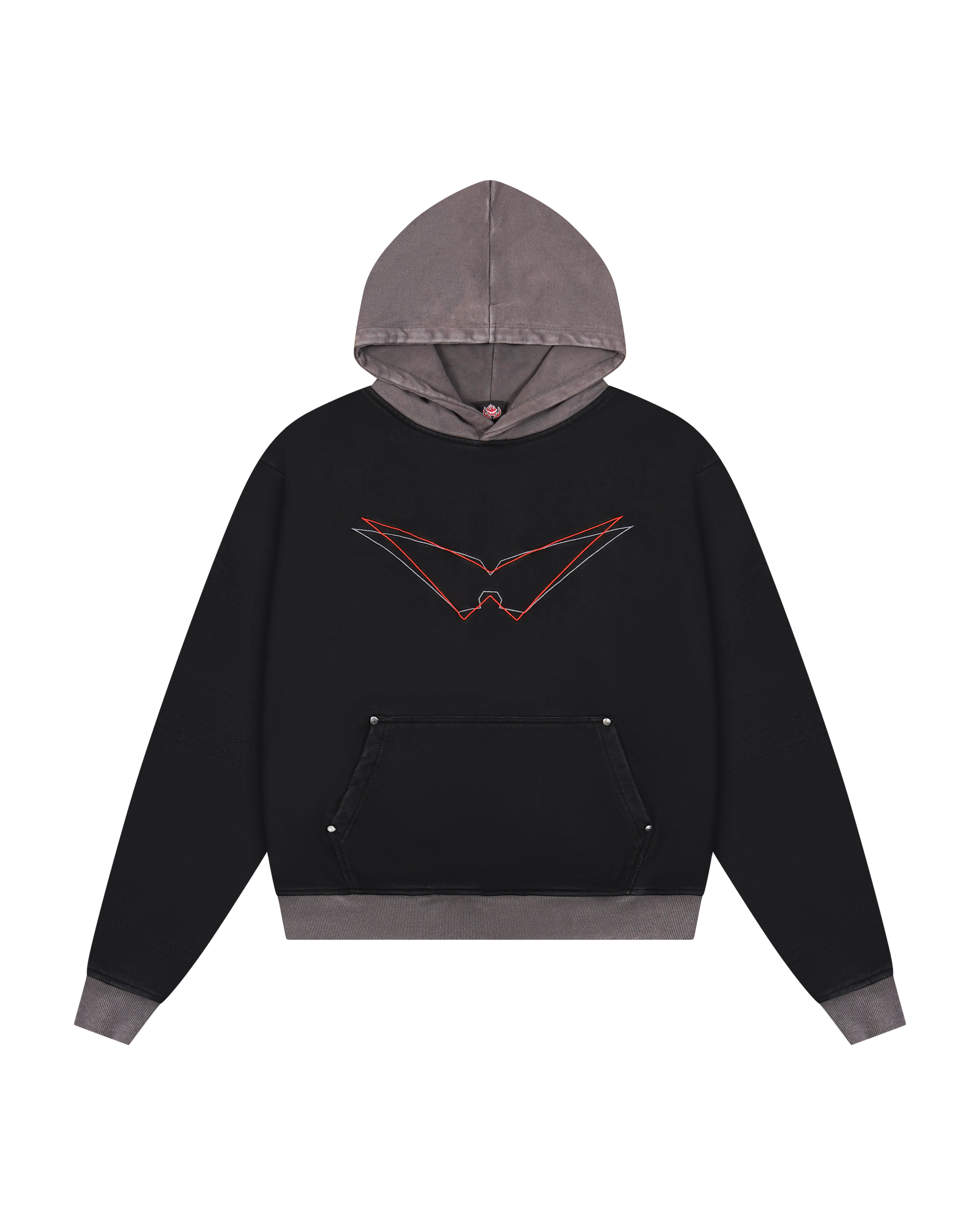 black Kamina subtle character hoodie Gurren Lagann