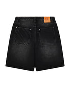 Black denim jorts Yoko Gurren Lagann