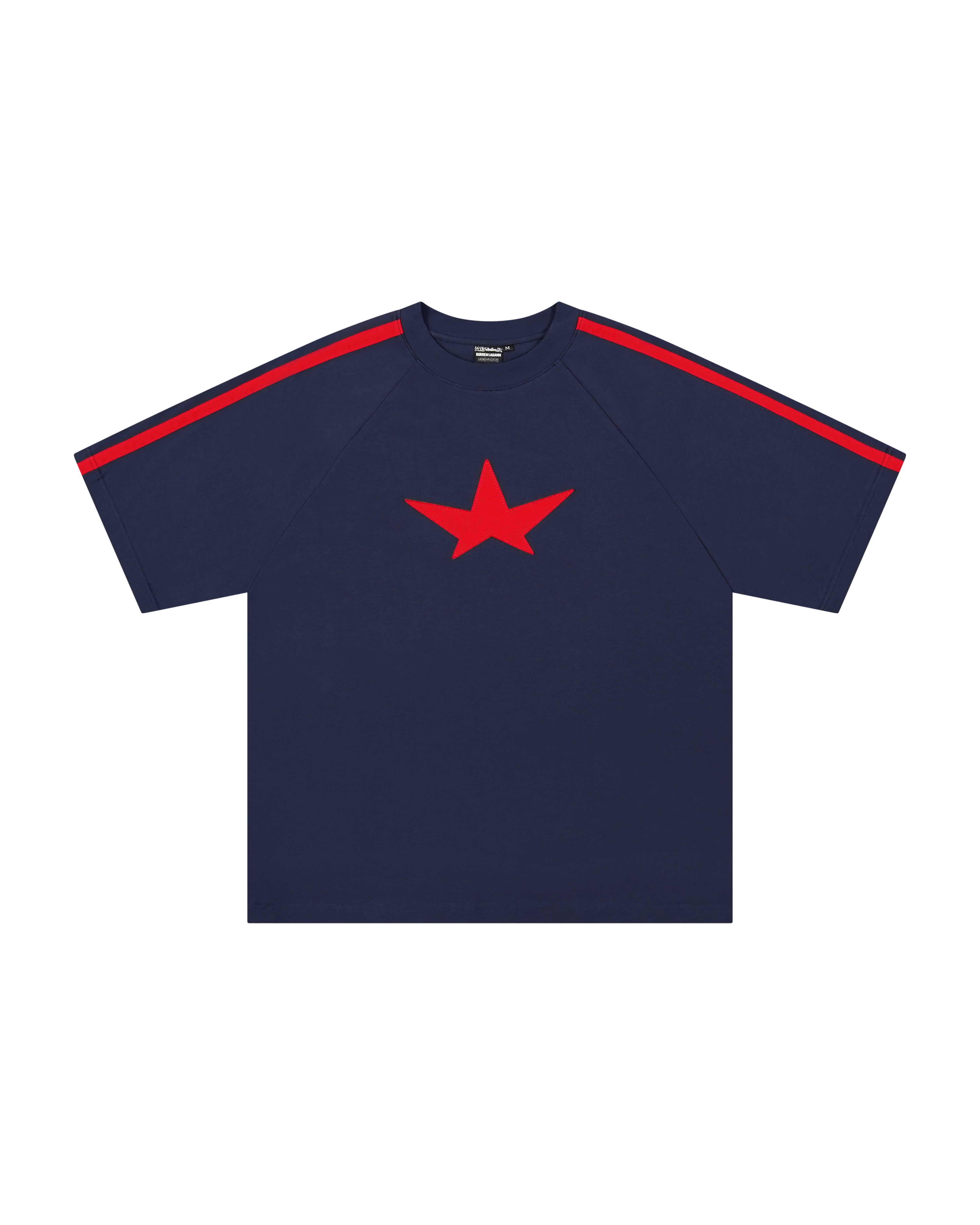 Gurren Lagann sublte anime character blue short sleeve tee 