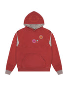 The Ghost in the Shell Fuchikoma logo patch armored paneled hoodie