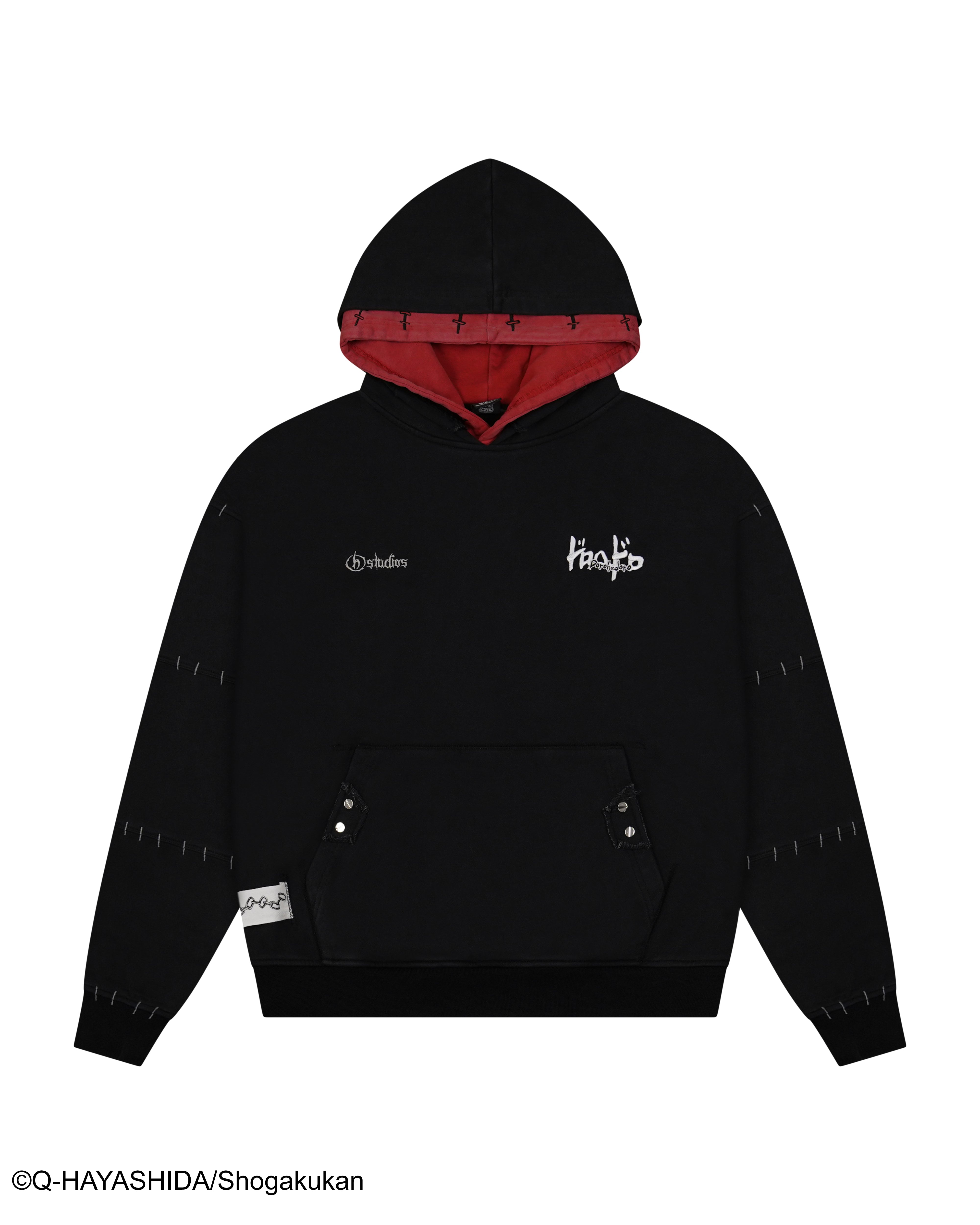 Dorohedoro Shin double hood hoodie 