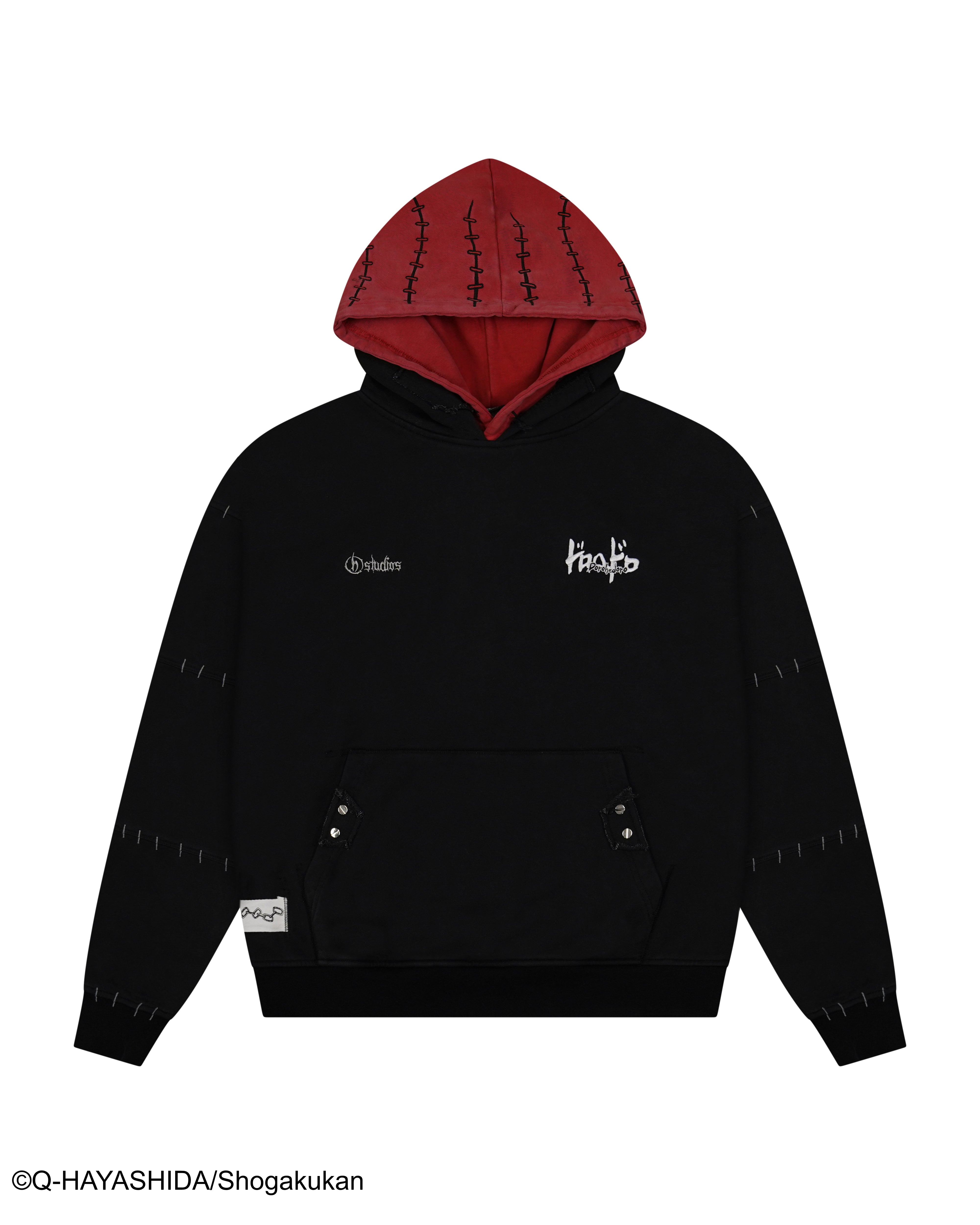 Dorohedoro Shin double hood hoodie 