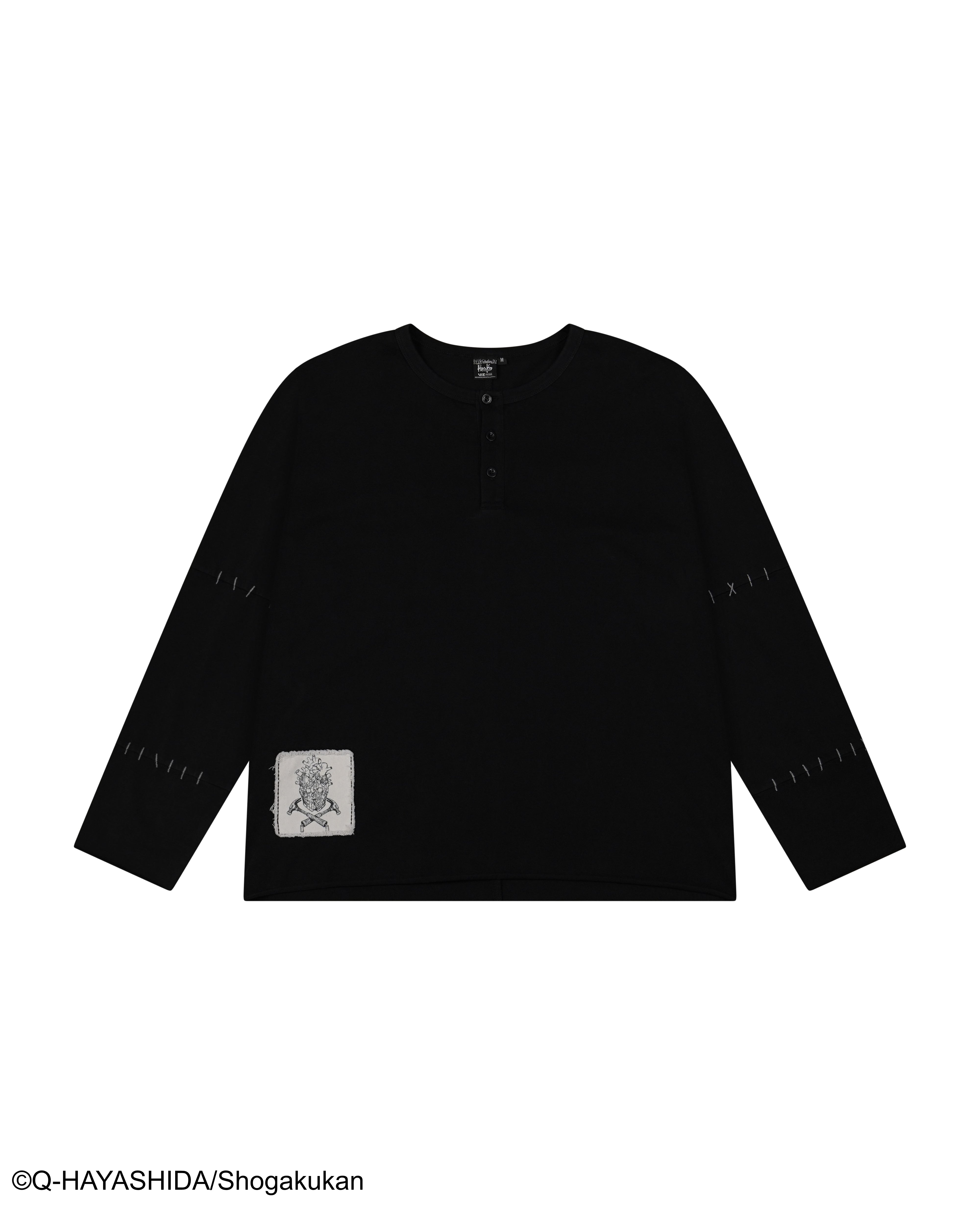 Dorohedoro Shin stitches Henley 