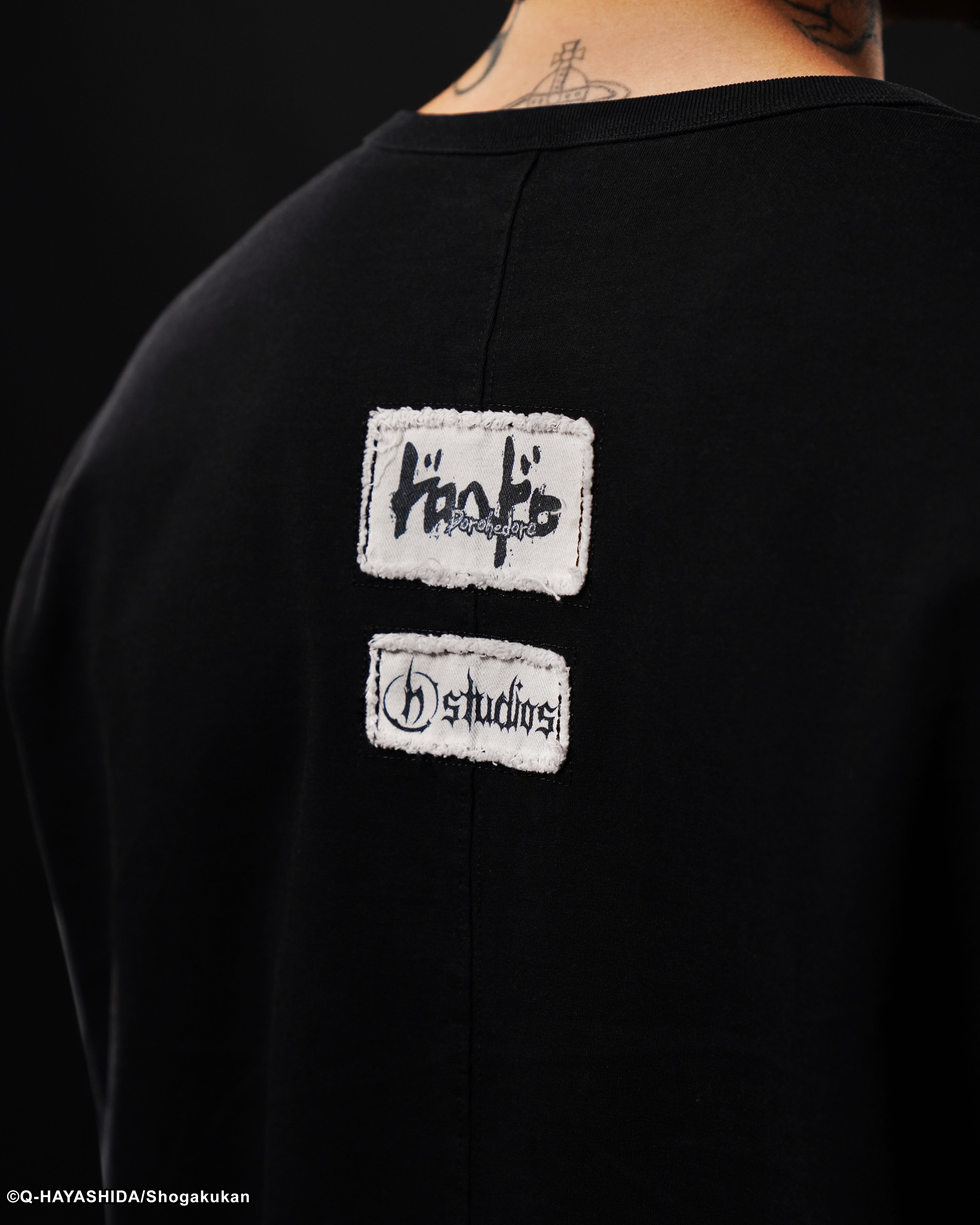 Dorohedoro Shin stitches Henley 