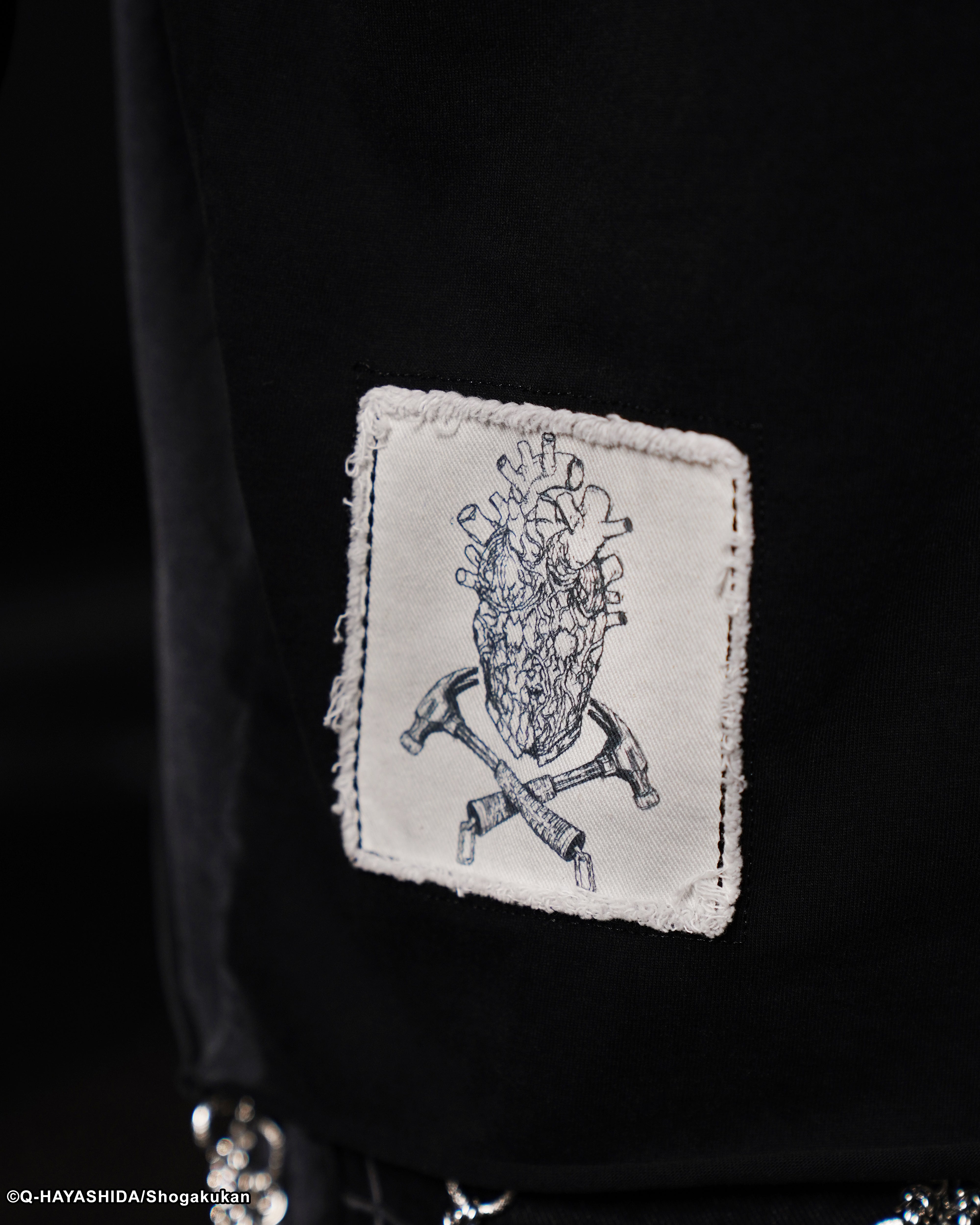 Dorohedoro Shin stitches Henley 