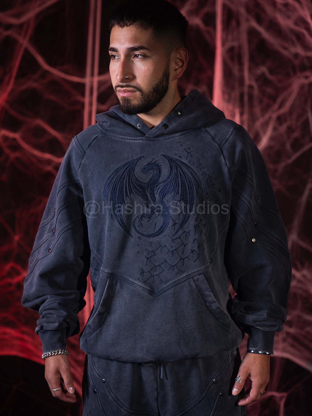 Dragon Armored Hoodie – Hashira Studios