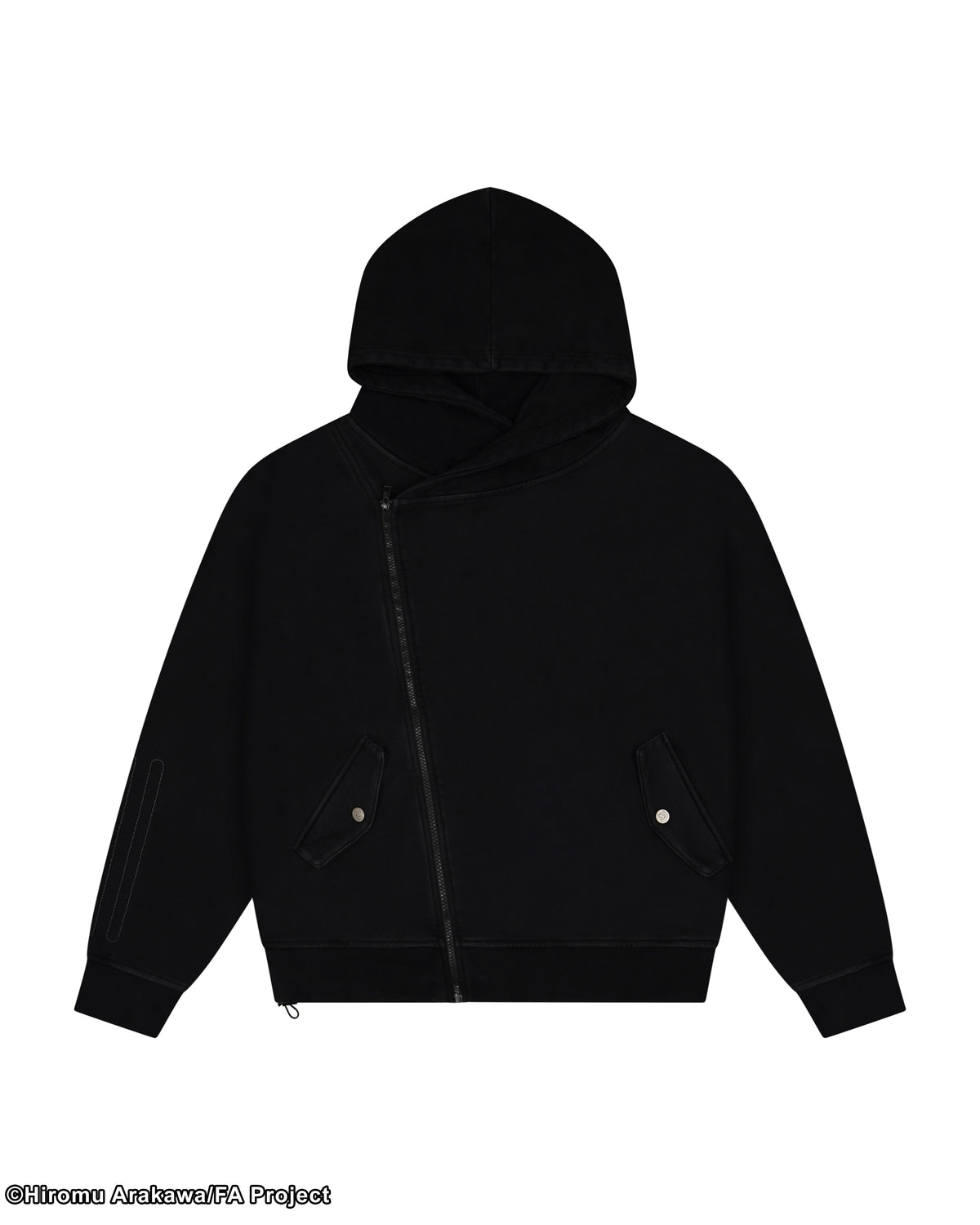 Fullmetal Alchemist Brotherhood Ed Asymmetrical black hoodie 
