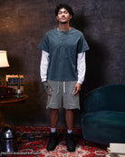 FMAB Alphonse waffle knit long sleeve 