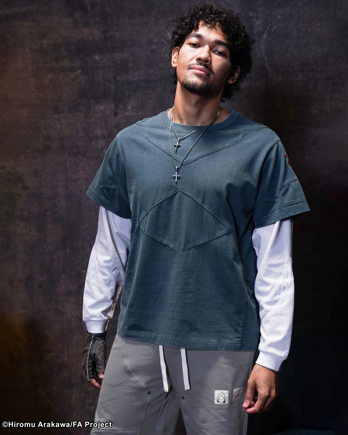 FMAB Alphonse waffle knit long sleeve 