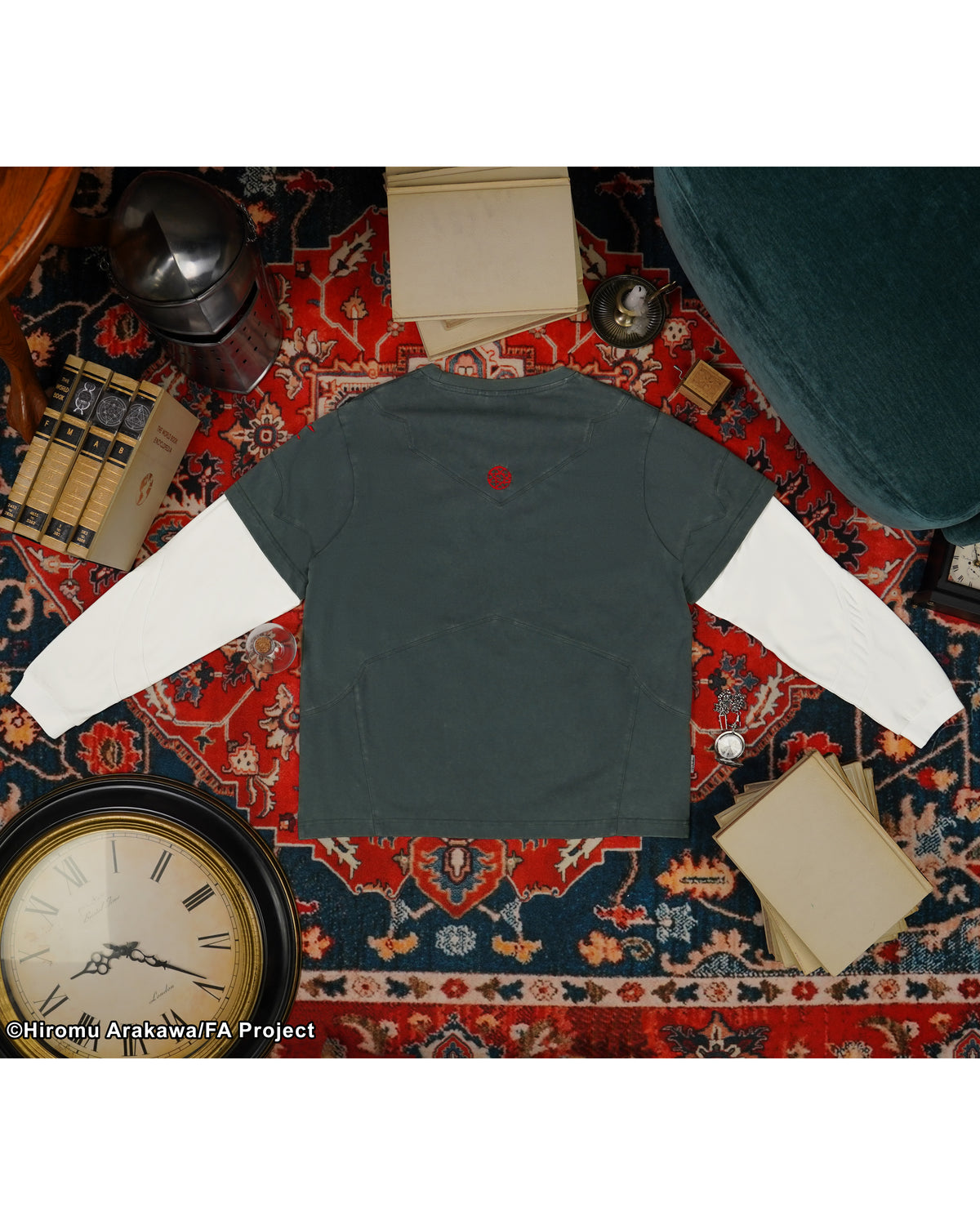 FMAB Alphonse waffle knit long sleeve 