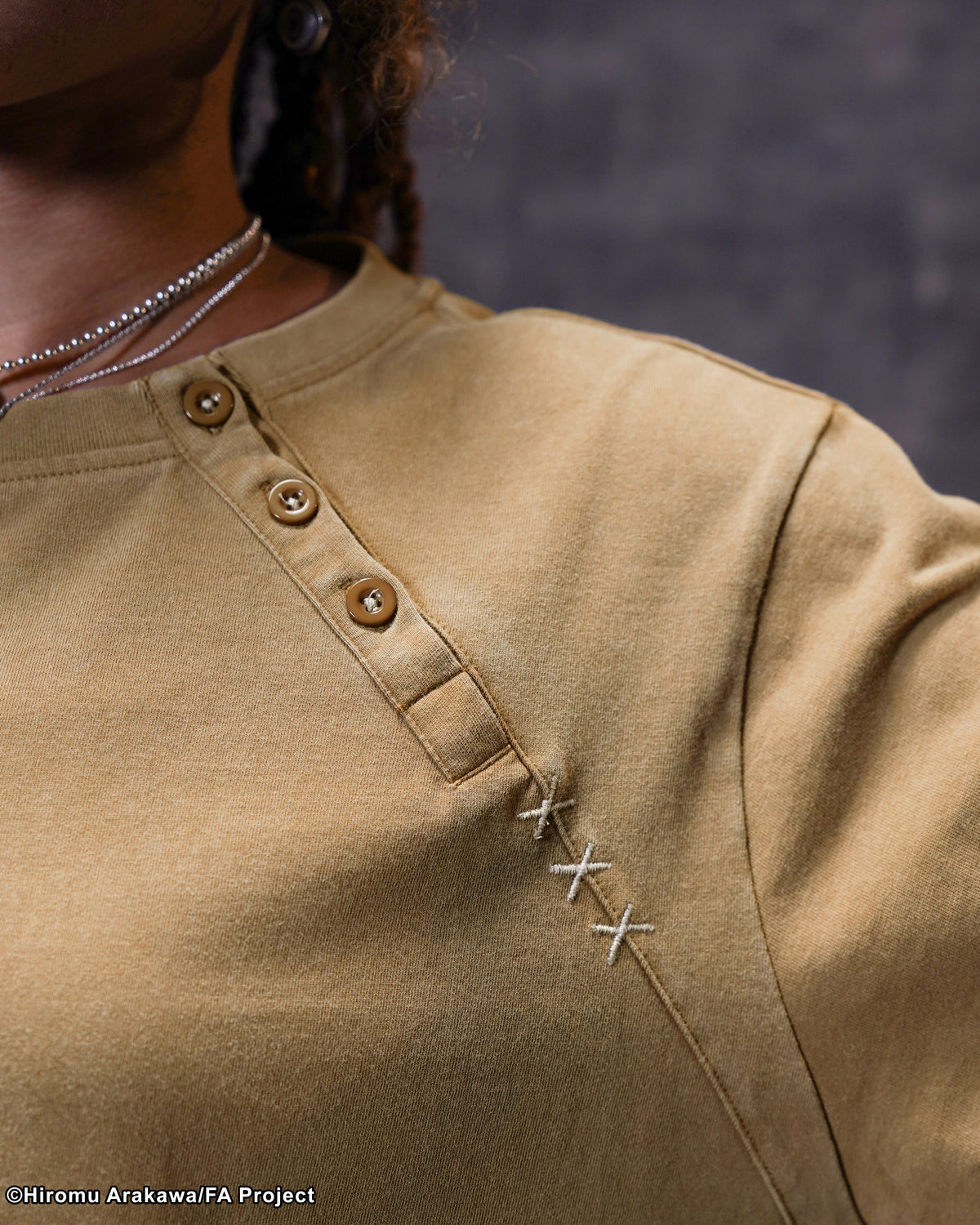 Fullmetal Alchemist Scar Asymmetrical Henley 