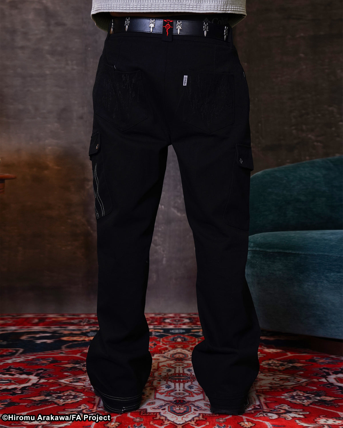 FMAB Ed deconstructed cargo pants 