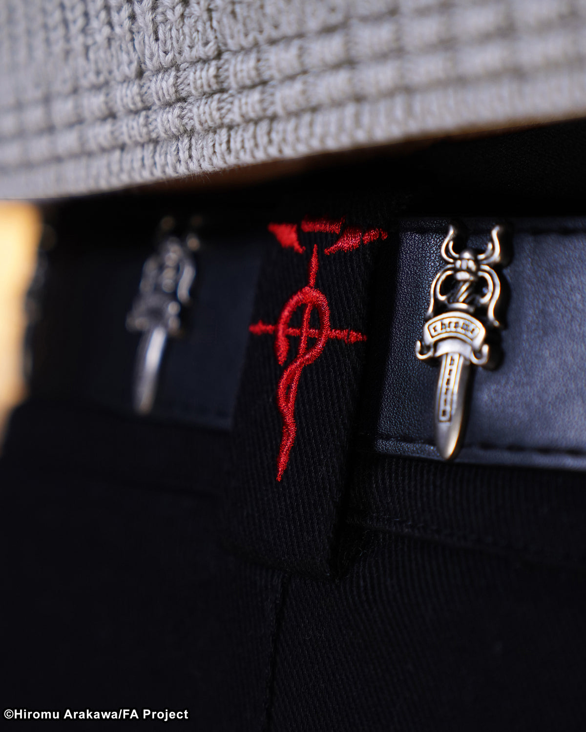 FMAB Ed deconstructed cargo pants 