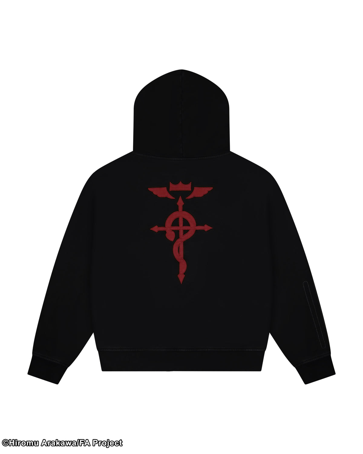 Fullmetal Alchemist Brotherhood Ed Asymmetrical black hoodie 