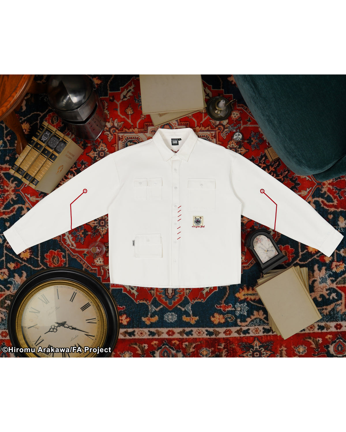 Fullmetal Alchemist 7 Sins button up tee 