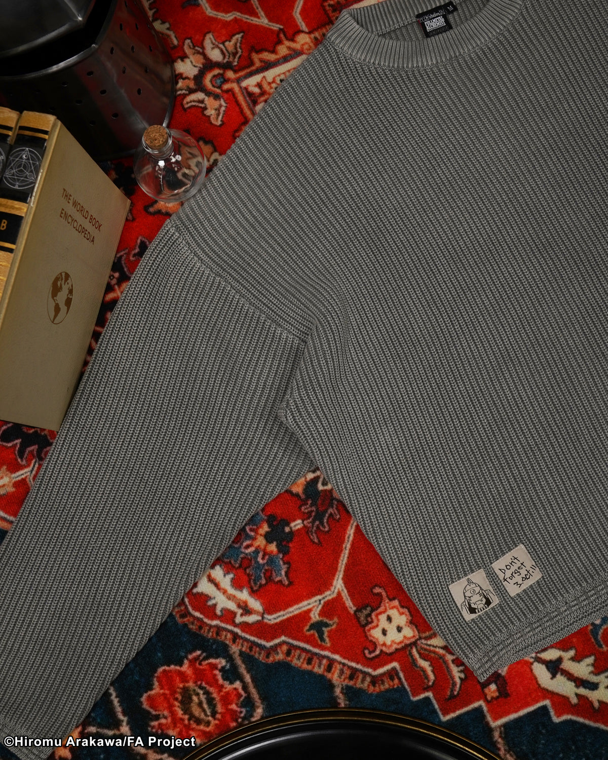 Fullmetal Alchemist Brotherhood Al's cable knit sweater